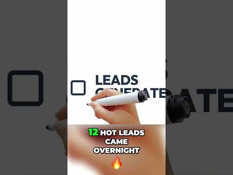 12 Hot Leads Overnight: The Secret’s Out! #shorts