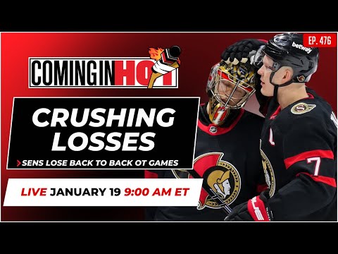 Crushing Losses – Coming in Hot LIVE – January 19th